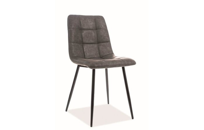 Стул Look темно-серого цвета - купить Обеденные стулья по цене 10477.0