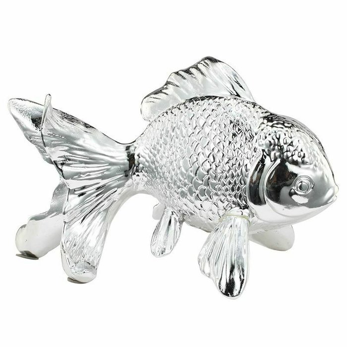 Фигурка Рыба серебряного цвета