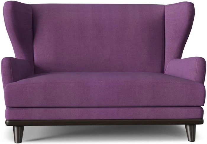 Диван Роберт Ритм Neo Berry фиолетового цвета - купить Прямые диваны по цене 22586.0