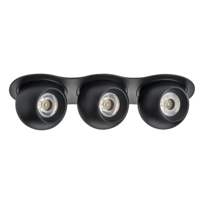 Светильник INTERO LED 9W*3 850LM*3 24G ЧЕРНЫЙ 4000K (217637+217074+217074+217074) Светильник INTERO LED 9W*3 850LM*3 24G ЧЕРНЫЙ 4000K (217637+217074+217074+217074)