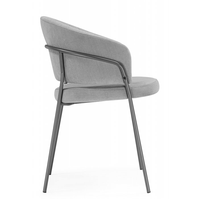 Обеденный стол Лео серого цвета - лучшие Обеденные стулья в INMYROOM