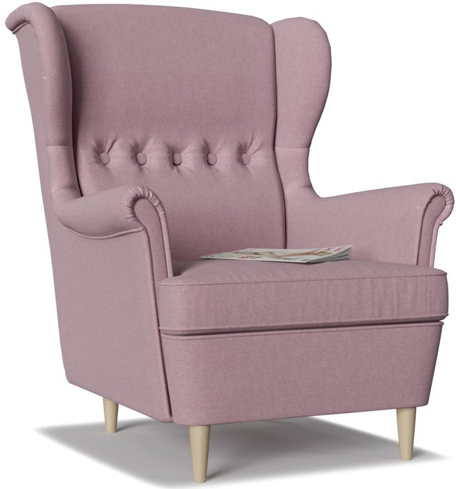 Кресло Торн Porshe Pink розового цвета 