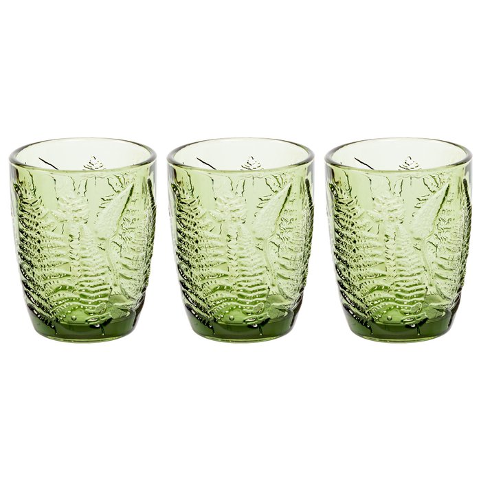 Набор из шести стаканов Эльза зеленого цвета - купить Бокалы и стаканы по цене 2700.0