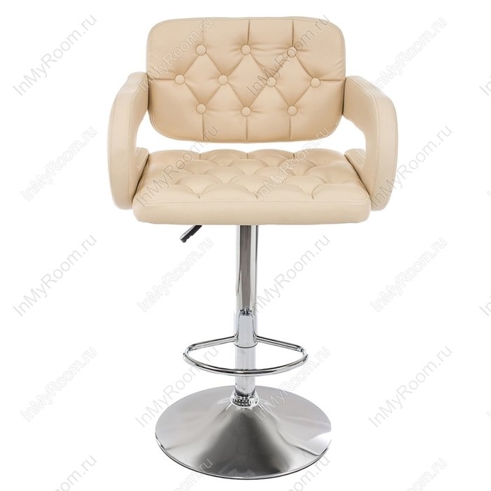 Барный стул Shiny бежевого цвета - купить Барные стулья по цене 7260.0