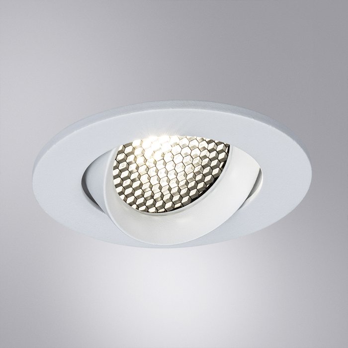 Точечный встраиваемый светильник ARTE LAMP A2865PL-1WH - купить Встраиваемые споты по цене 620.0