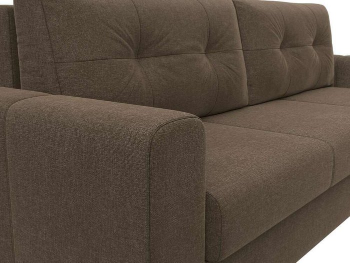 Диван-кровать Лига 031 коричневого цвета - лучшие Прямые диваны в INMYROOM