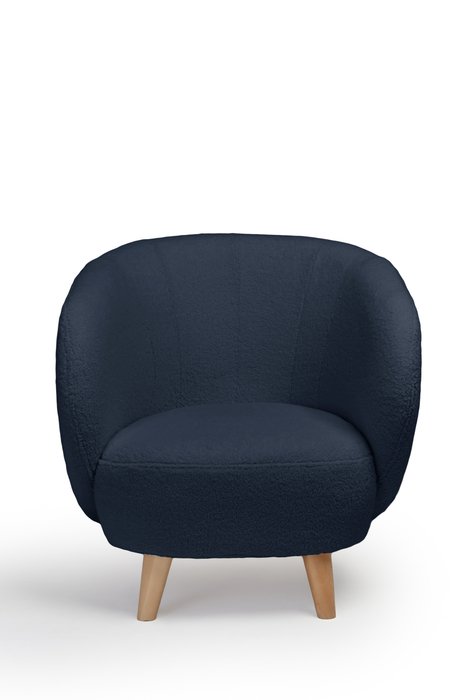 Кресло Мод темно-синего цвета - купить Интерьерные кресла по цене 22120.0