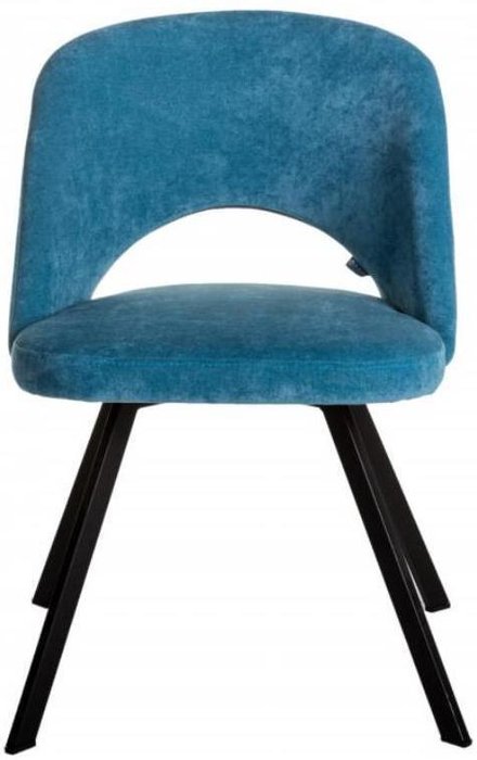 Стул Lars синего цвета - лучшие Обеденные стулья в INMYROOM