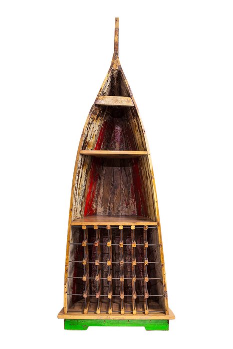 Винный шкаф гигант Барбаросса из выдолбленного ствола дерева - лучшие Винные шкафы в INMYROOM