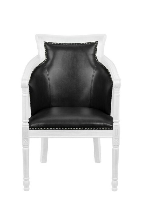Кресло Valene черно-белого цвета - купить Интерьерные кресла по цене 47000