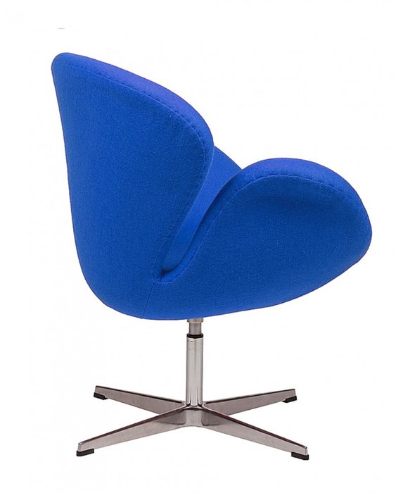 Кресло Swan синего цвета - купить Интерьерные кресла по цене 47000.0