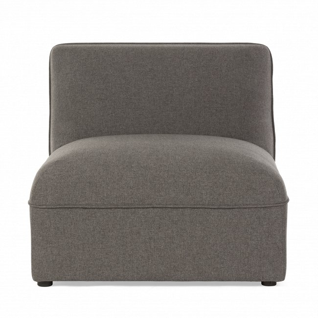 Молуль дивана серого цвета  - лучшие Угловые диваны в INMYROOM