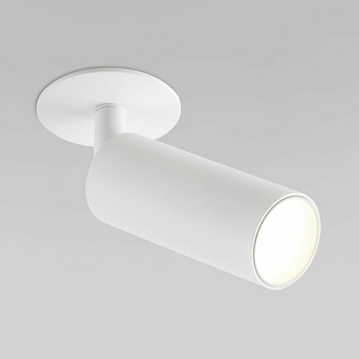 Встраиваемый светодиодный светильник Diffe 3 белого цвета