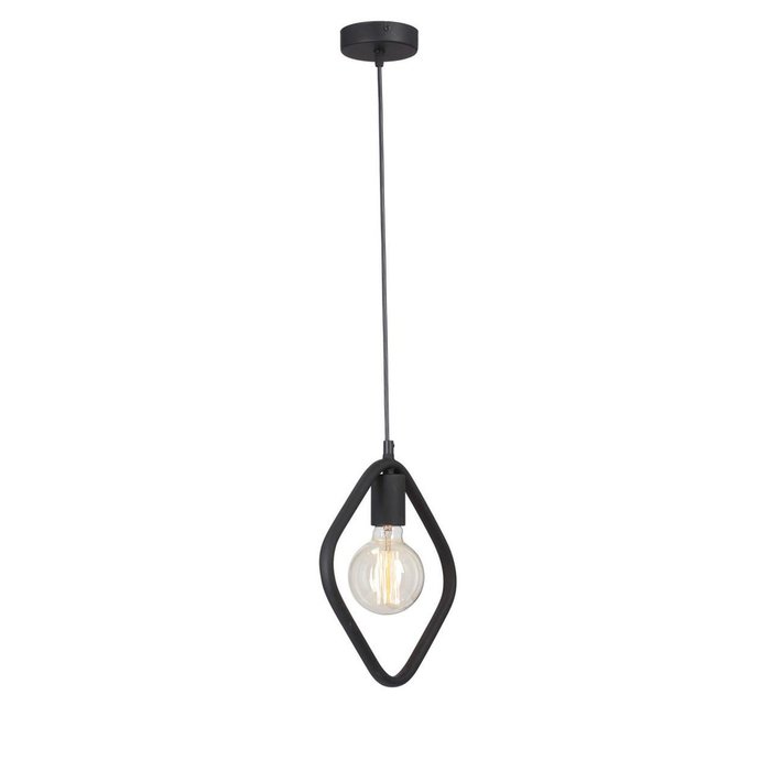 Подвесной светильник из металла черного цвета - купить Подвесные светильники по цене 2462.0