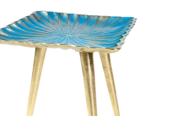 Кофейный столик Antique голубого цвета - купить Кофейные столики по цене 10790.0