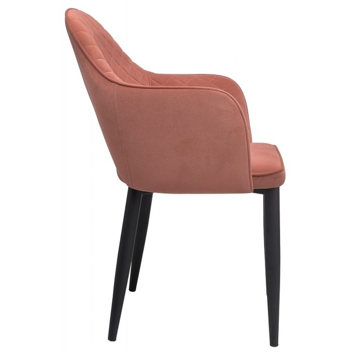 Стул на металлокаркасе Vener coral цвета корал - купить Обеденные стулья по цене 6250.0