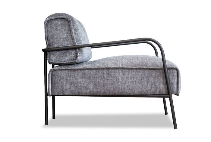 Кресло Данте серого цвета - купить Интерьерные кресла по цене 48464.0