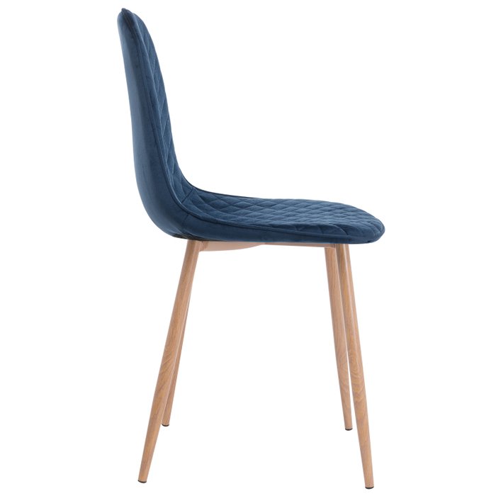 Стул Capri синего цвета - лучшие Обеденные стулья в INMYROOM