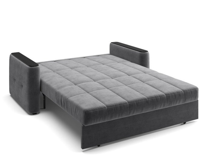 Прямой диван-кровать Ницца серого цвета - лучшие Прямые диваны в INMYROOM