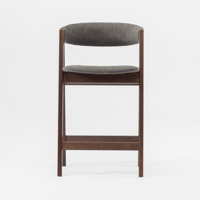 Полубарный Стул Дублин серо-коричневого цвета - купить Барные стулья по цене 19300.0