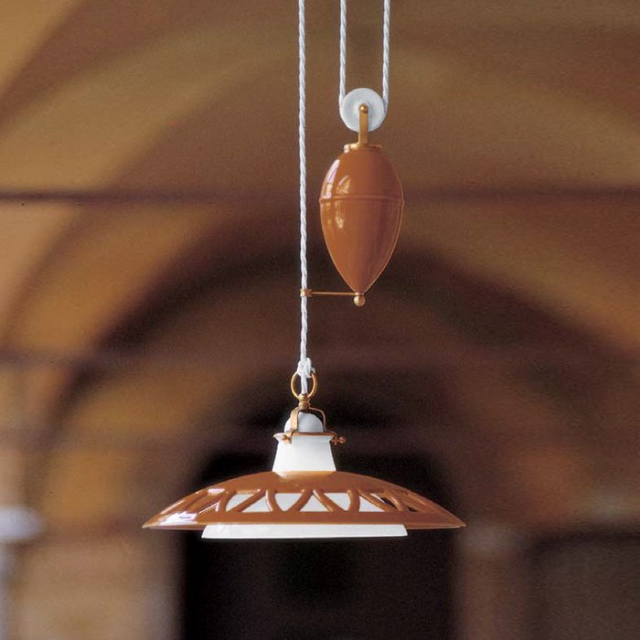 Подвесной светильник Aldo Bernardi LAGUNA из керамики - лучшие Подвесные светильники в INMYROOM
