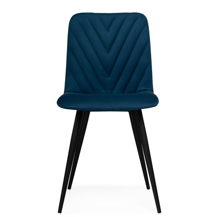 Стул Ральф темно-синего цвета - купить Обеденные стулья по цене 4190.0
