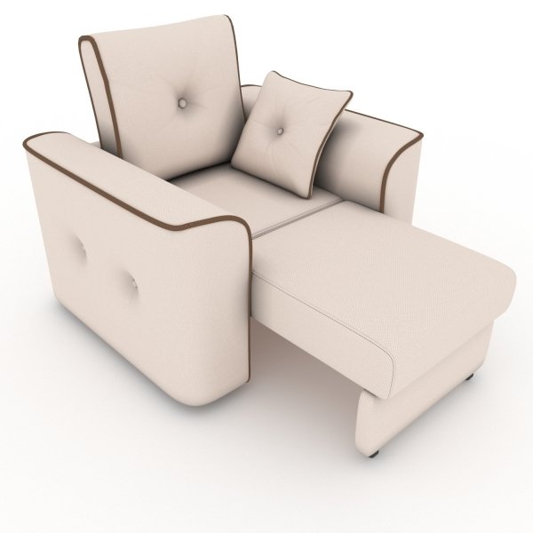 Кресло-кровать Navrik бежевого цвета - купить Интерьерные кресла по цене 9700.0