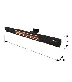 Электронагреватель настенный с динамиками Heat Music 1500W - купить Бра и настенные светильники по цене 40990.0 Электронагреватель настенный с динамиками Heat Music 1500W - купить Бра и настенные светильники по цене 40990.0