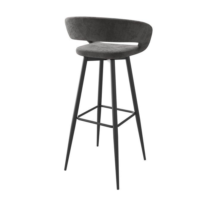 Барный стул Барни серого цвета - купить Барные стулья по цене 9990.0