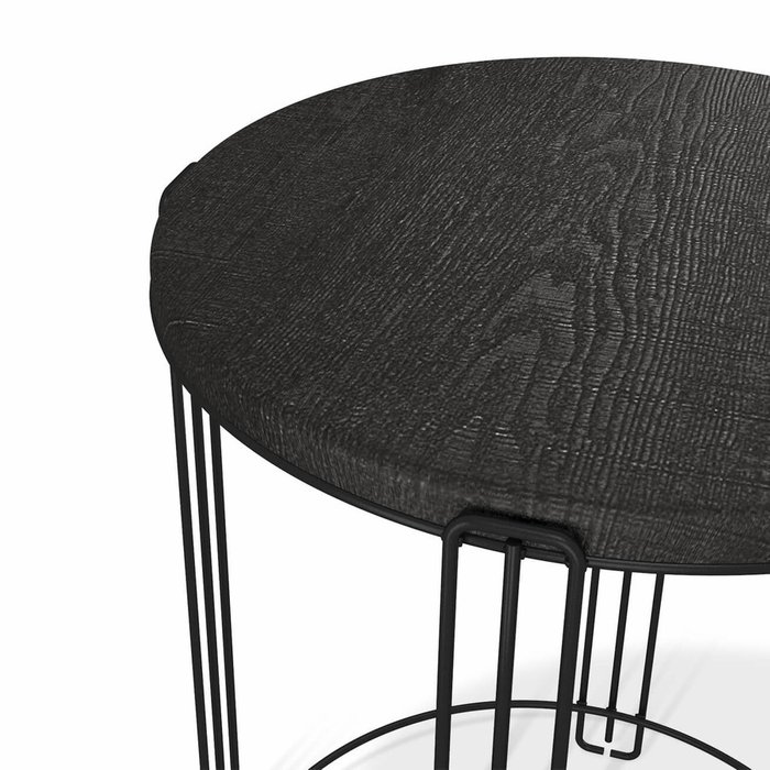 Кофейный стол Арнис черного цвета - лучшие Кофейные столики в INMYROOM