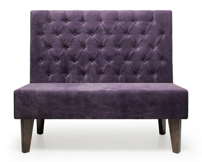 Диван прямой Олфорд (Кармен) Purple фиолетового цвета