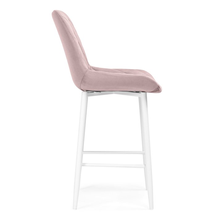 Полубарный стул Баодин К розового цвета - лучшие Барные стулья в INMYROOM