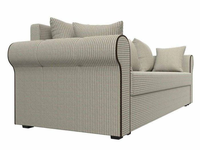 Прямой диван-кровать Рейн серо-бежевого цвета - купить Прямые диваны по цене 28999.0