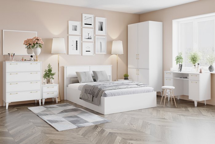 Комод Толедо ТК-20 белого цвета - лучшие Комоды в INMYROOM