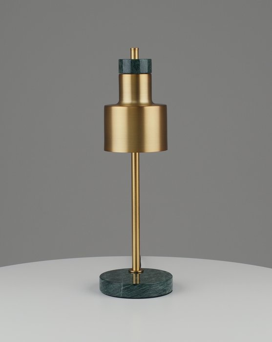 Лампа настольная Goldy V11309-1T золотисто-зеленого цвета - купить Рабочие лампы по цене 4990.0 Лампа настольная Goldy V11309-1T золотисто-зеленого цвета - купить Рабочие лампы по цене 4990.0