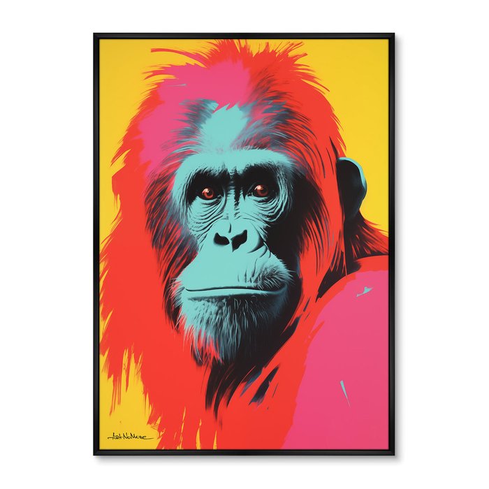 Репродукция картины Vibe collection, Orang Utan, No 1, 2024г.