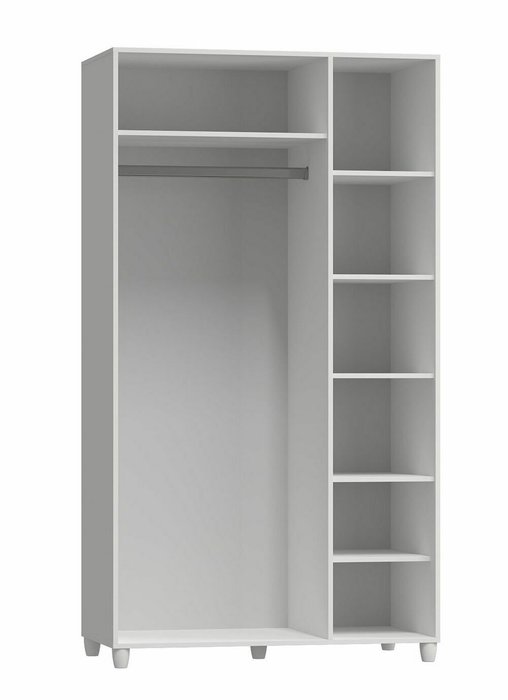 Шкаф двухдверный Соня Премиум белого цвета - купить Шкафы распашные по цене 30328.0