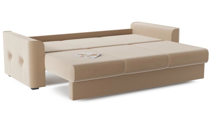 Диван-кровать Берн Fox коричневого цвета - лучшие Прямые диваны в INMYROOM
