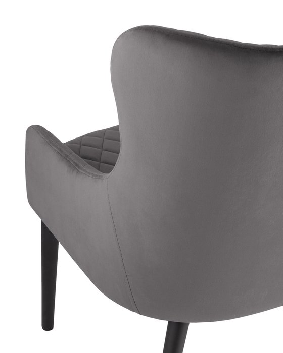 Стул Ститч серого цвета - купить Обеденные стулья по цене 26890.0