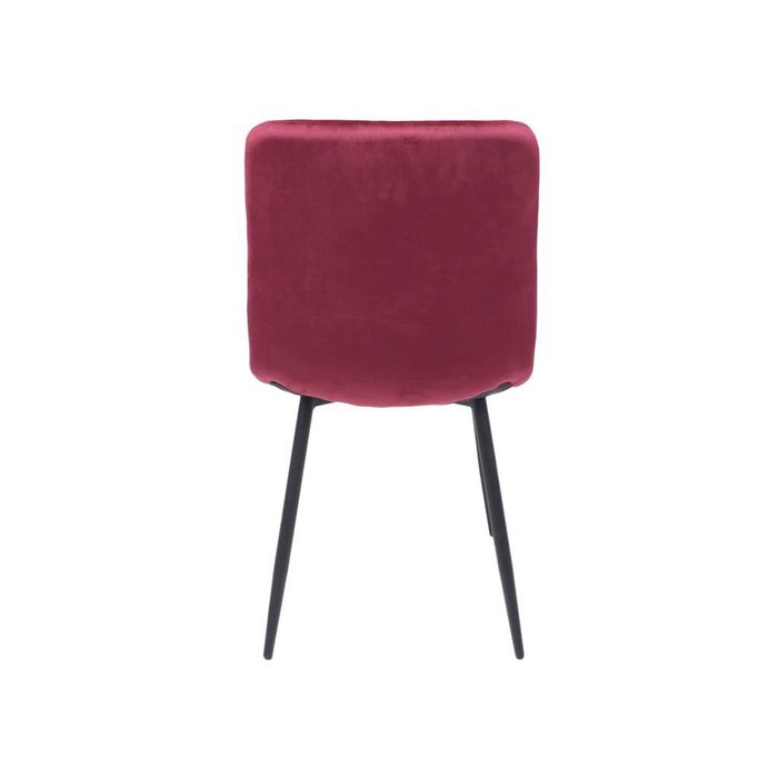 Стул Fiona бордового цвета - лучшие Обеденные стулья в INMYROOM