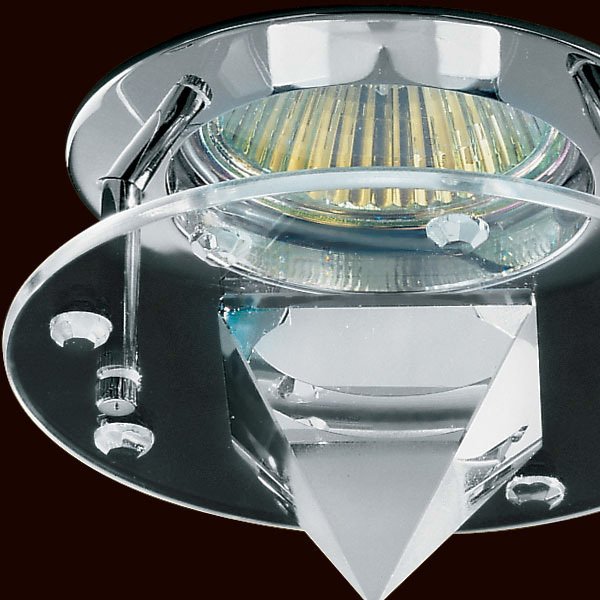Встраиваемый светильник Metalspot GEMINI с арматурой из хромированного металла - купить Встраиваемые споты по цене 4080.0
