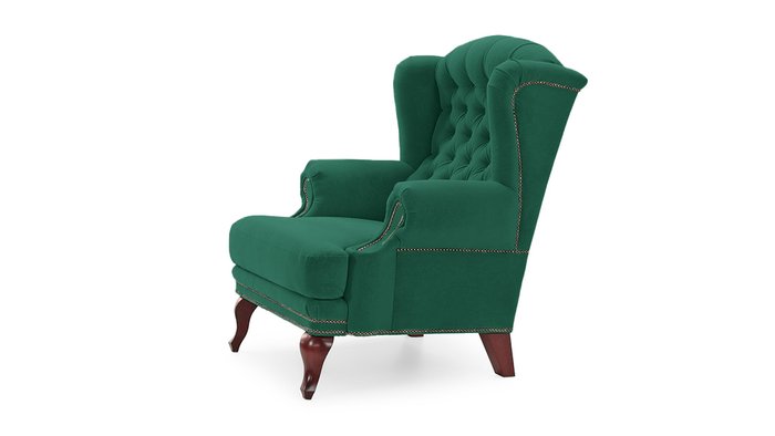 Кресло Стоколма 2 зеленого цвета - лучшие Интерьерные кресла в INMYROOM