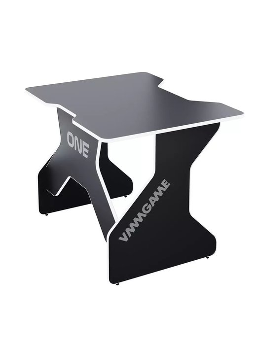 Игровой компьютерный стол One черно-белого цвета - купить Письменные столы по цене 7490.0
