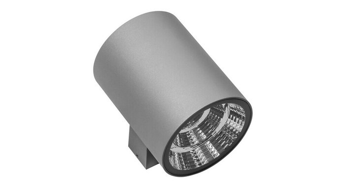 Уличный настенный светодиодный светильник Paro серого цвета