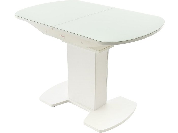 Стол раздвижной Корсика белого цвета - купить Обеденные столы по цене 19582.0