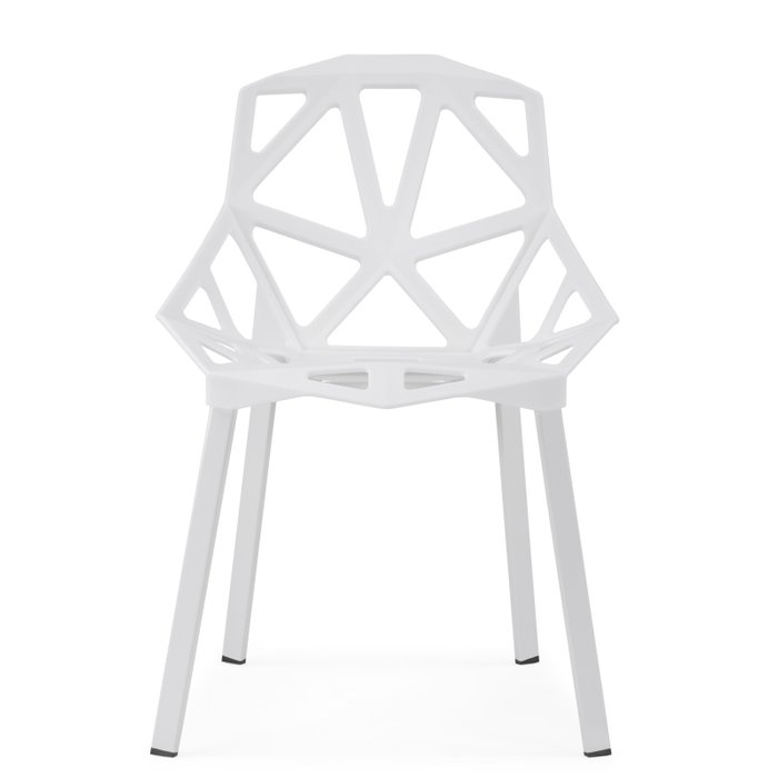 Стул One белого цвета - купить Обеденные стулья по цене 4790.0