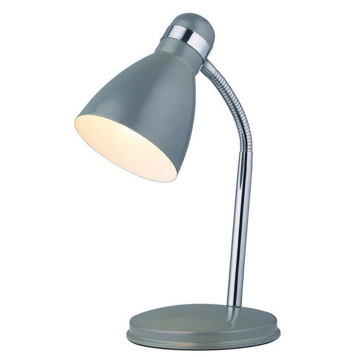 Настольная лампа Viktor серого цвета