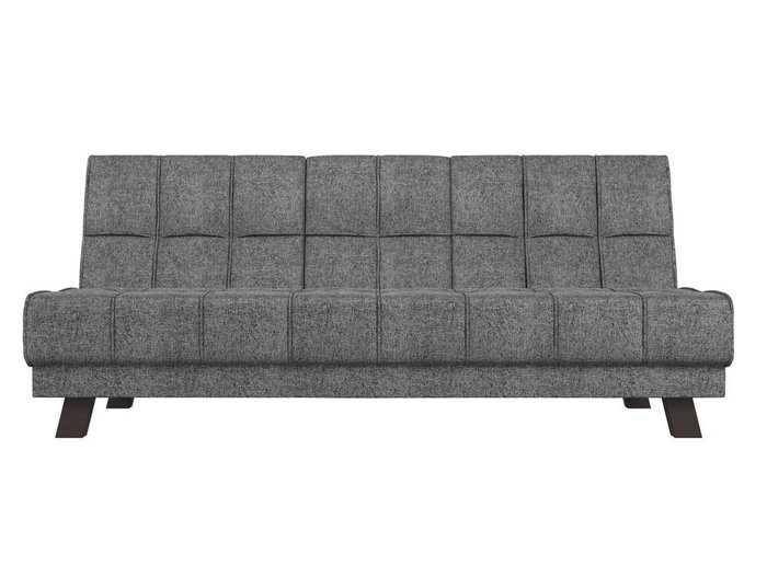Прямой диван-кровать Винсент  серого цвета - купить Прямые диваны по цене 30999.0