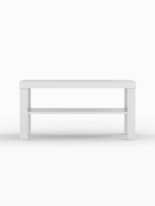 Журнальный стол Lucky 55 белого цвета Журнальный стол Lucky 55 белого цвета