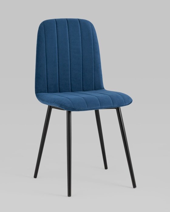 Стул Easy синего цвета - купить Обеденные стулья по цене 3990.0